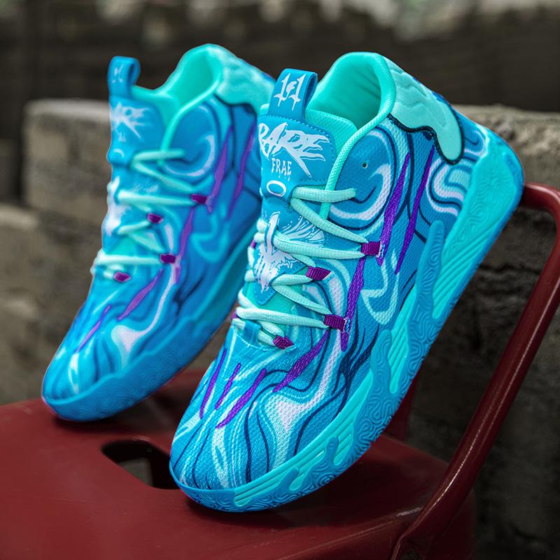 2024 New Men Woman Basketball Shoes Cushioned Comfort Soft Indoor Training Shoes Street Basketball Boots Multi Functional Sneake