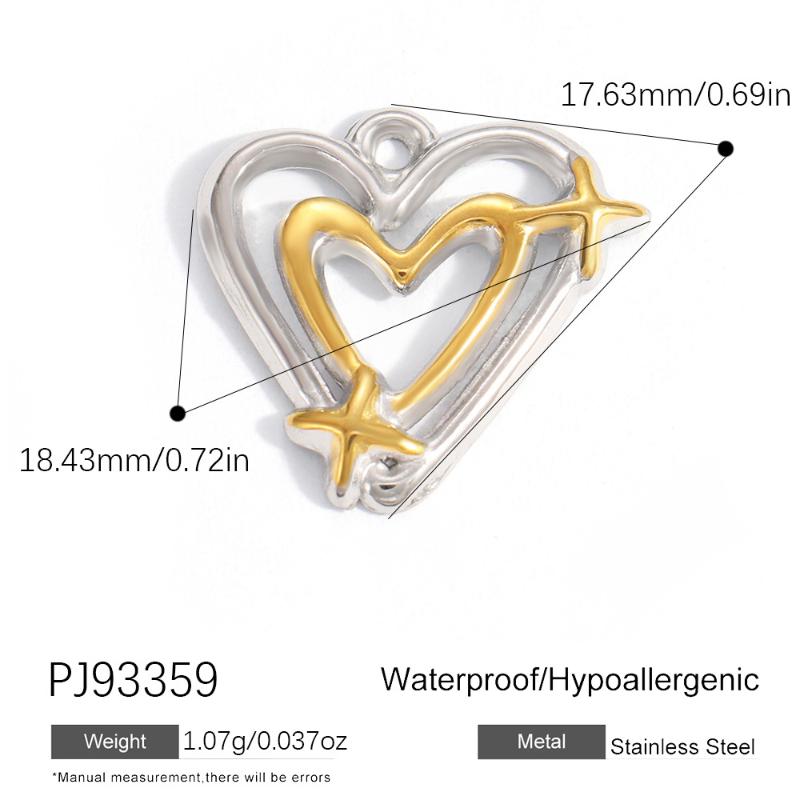 Подвески из нержавеющей стали 304 с синим покрытием, подвески-цветы капли с принтом, для изготовления ожерелий и украшений своими руками