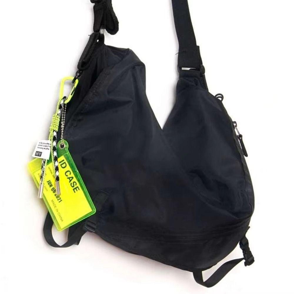 Transparent ID Card Strap Fluorescent Color Credential Holder Card Holder Lanyard  Bank Bus Card