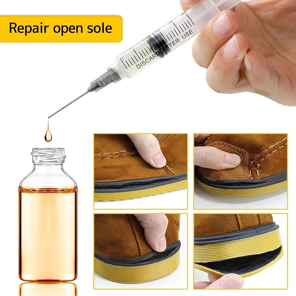 Glue Syringe with a Blunt-tip Needle and Needle Cap, Suitable for Liquids,