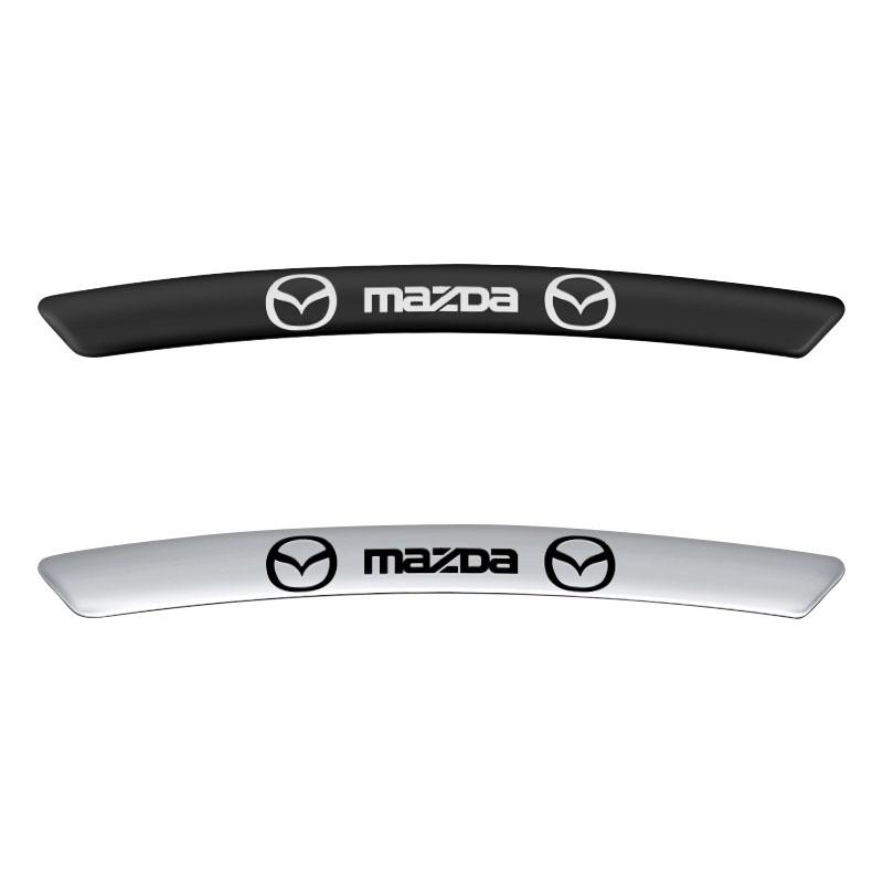 Para Mazda 2 3 4 5 6 7 8 ATENZA Axela 6 RX8 CX6 CX5 CX4 Alexa CX4 CX5 CX8 2 3 6 DJ BL BM GJ 4Pçs Emblema Central da Roda do Carro Adesivos para Aro de Pneu Acessórios