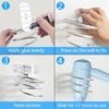 Hairdryer Organizer Blow Dryer Stand Hair Dryer Rack Wall Mounted Hair Care Tool
