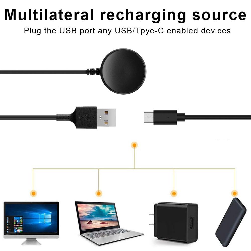 USB TYPC-C Magnetic Charger For Samsung Watch Ultra 47mm Fast Charging Dock Station Samsung Galaxy 7 FE 6 6 Classic 5 5pro