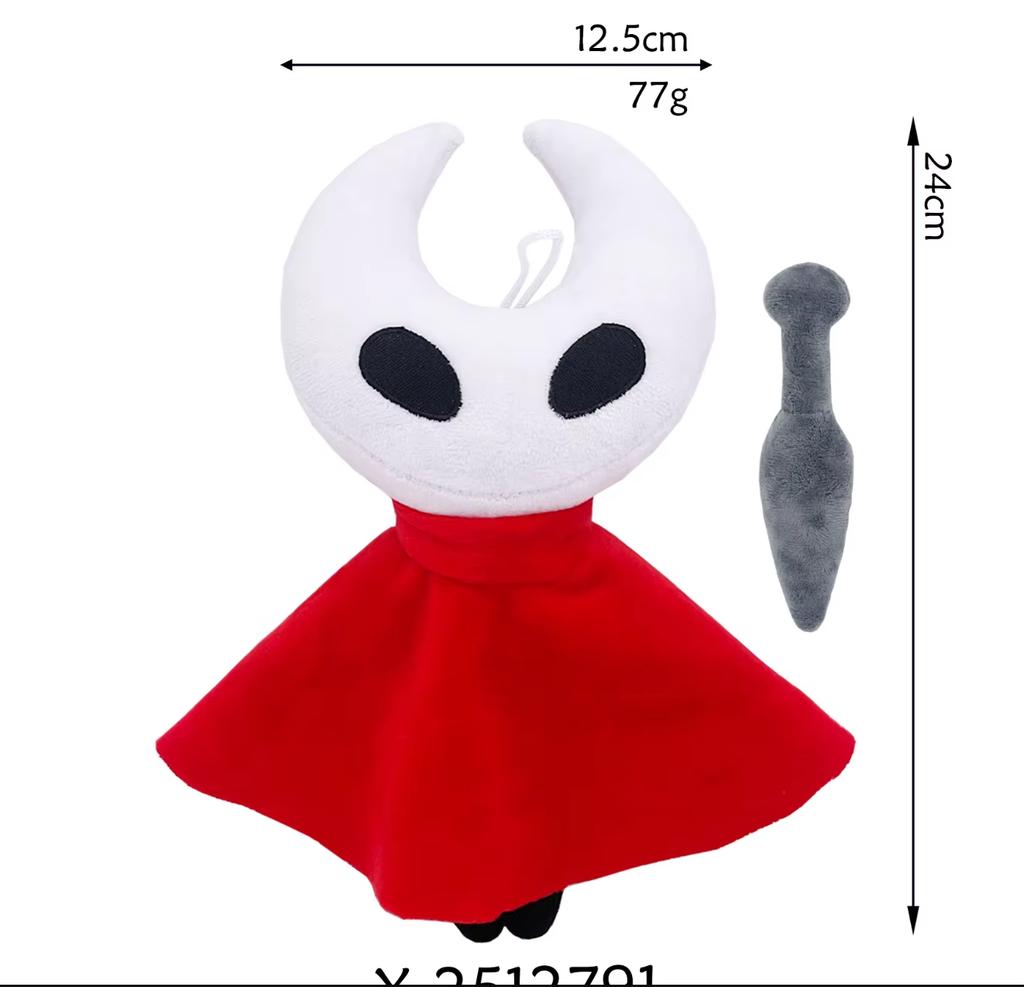 2026 Hot Game Hollow Knight Ghost Plush Toys Kiwi Plush Stuffed Animals Doll Cosplay Doll Kids Toys For Children Birthday Gift