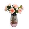 Artificial Dahlias Flower 20 Inch Long Stem Fake Silk Flower for Wedding Bouquets Fall Home Table Decor Floral Arrangements