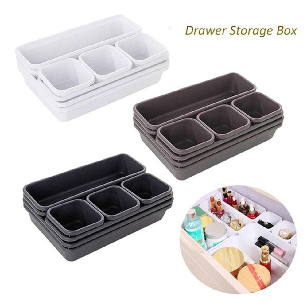 Tableware Storage Box Space Saving Jewellery Storage Trays  for Home Office Desk