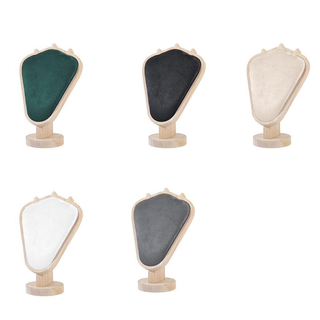 Schmuck Halsketten Organisationsständer Effektiver Holz Halskettenhalter für Schmuckausstellung und verwicklungsfreie Organisation