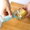 1 Pcs Kitchen Vegetable Fruit Peeler Cooking Tools Potato Peelers Ceramic Peeler Household Convenience Small Tool Random Color