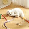 Cat Bite Rope Toy Cat Teeth Grinding Rope Durable Cat Oral Cleaning Toy Interactive Cotton Rope Bite-resistant Chewing Toy