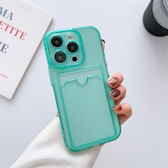 

Защитная пленка для объектива, чехол для телефона для Iphone 14 12 11 13 Pro Max X Xr Xs Max 7 8 14 Plus, одноцветный слот для карт, мягкая задняя крышка из ТПУ For iPhone 14 Pro