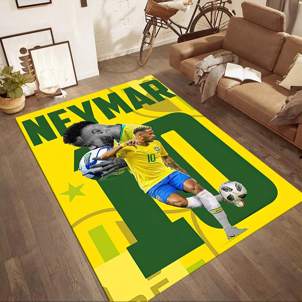 Quadratische Teppiche mit brasilianischen Fußballstars sind eine großartige Wahl für Wohnzimmer, Schlafzimmer, Heimdekoration und als Geschenke.