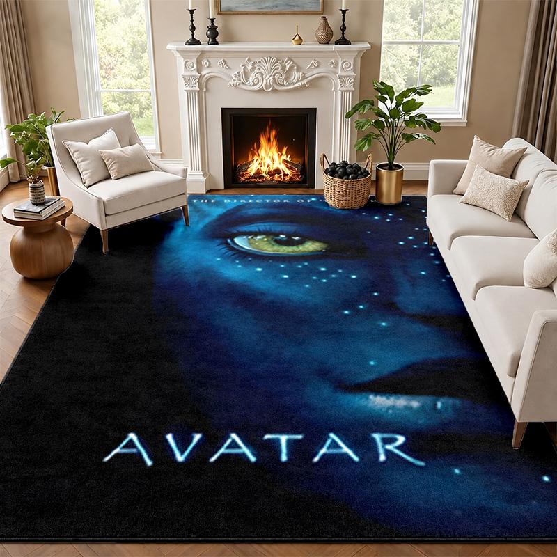 Avatar Carpet Door Mat for Living Room or Bedroom Protective Mat Under Chair Office Decoration Christmas Gift Birthday Present