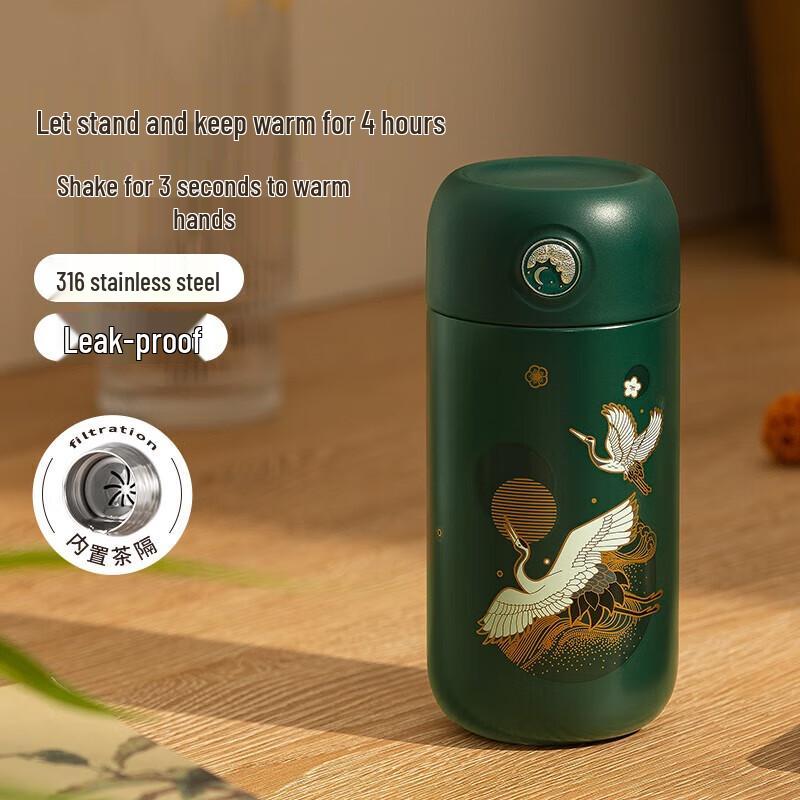 RELEA Stainless Steel Hand Warmer Thermos Tea Cup