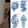 Herbal Tattoo Stickers, Juice Tattoo Stickers, Semi-Permanent Tattoo Stickers Dragon Snake Animal Tattoos