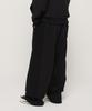 CARGOBROS Y2K Style Basic Oversized Training Pants (Black)