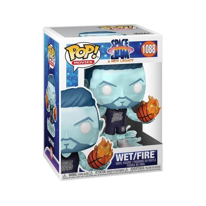 Figurine pop! - funko - space jam 2 - wet/fire - 9 cm
