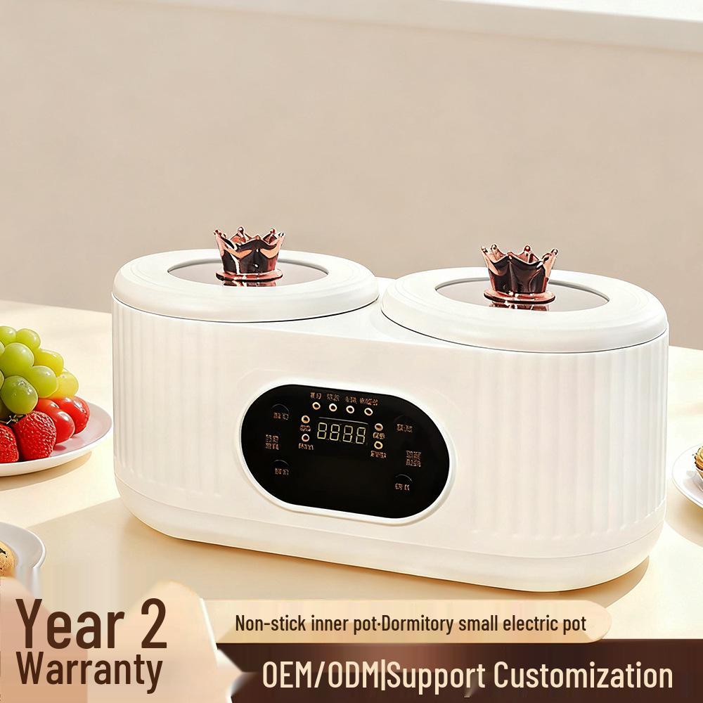 All-in-One Non-Stick Electric Cooker: Multifunctional Rice Cooker, Hot Pot, Frying Pan for Dorms