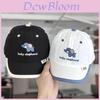 Baby Sun Hat Spring Summer Fast Dry Embroidered Elephant Baseball Cap For Kids Outings