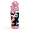 1PC Abstract Number Sixty Seven Art 750ml Color Plastic Sports Water Bottle Leakproof Flip Straw Lid Suitable for Sports Office Home Use