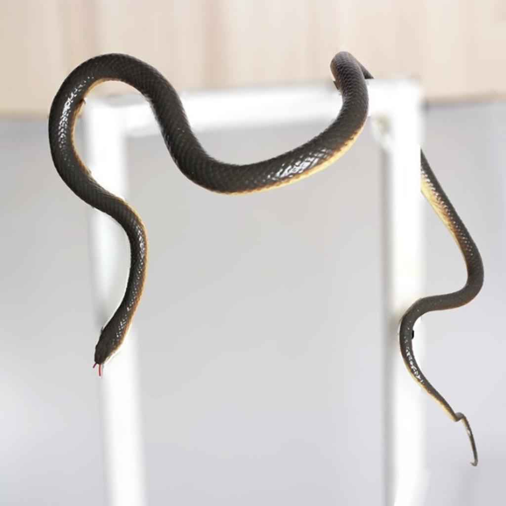 Novelty Realistic Snake Prank Toy Clip On Snake Chases Person Practical Joke Toy Interesting Snake Pranks Party Supply