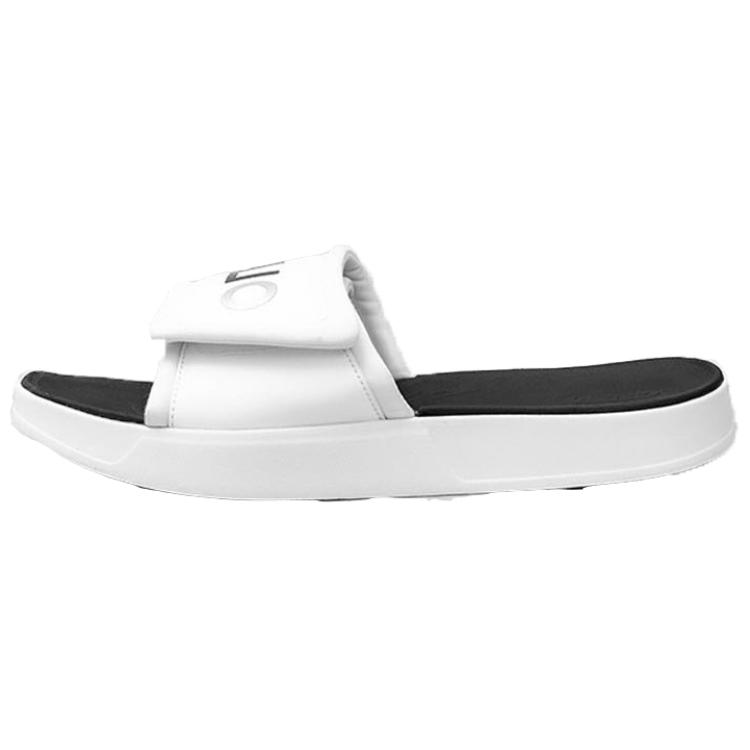 

DECATHLON 900 STICK WHITE Casual Sports Anti-Slip Breathable Exposed Foot Anti-Abrasion Slippers Unisex Black & White 39-40