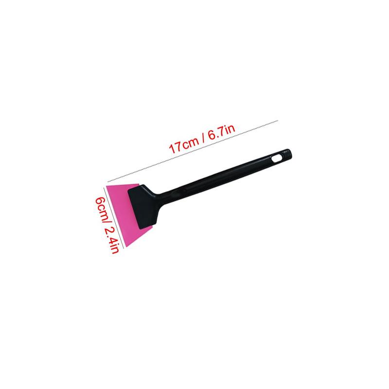 Window Tinting Tool Quarter Window Small Rubber Squeegee Kit for Car Front Windows Rear Glass Cleaning Film Installation Scraper