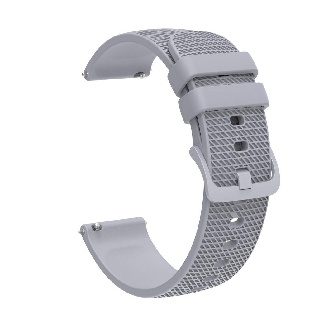 Premium Silicone Watchband WatchStrap Silicone Bracelet Quick Release Rubber Strap WristBand 18mm 20mm 22mm Width Replacement