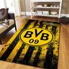 Bvb Custom Name Carpet Rug For Living Room Bedroom Home Sofa Decoration,Kids Play Non-slip Floor Mat