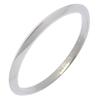 TIFFANY&Co. Knife Edge Ring Pt950Platinum #7.8(US Size) 2.3g Women Used