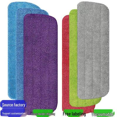 Handsfree Spray Mop met Microvezeldoek voor Droog/Nat Gebruik - Klittenband Mopaccessoires