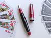 WANCHER Fountain Pen Queen of Hearts Fountain Pen Fountain Fine [Wancher Pen] (F Nib)