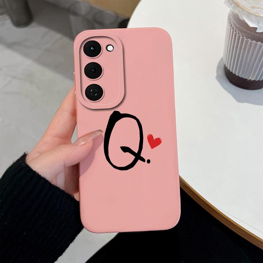 For Tecno Spark 40 Pro+ 4G Case KM7 Phone Cover Popular Letters Pattern Matte Silicone Anti Slip Shell For Spark 40Pro+ 4G Coque