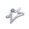 Ice Through Acrylic Star Grab Clip Fashion High-End Girl Daily Hair Disc Shark Clip Hair Grab