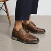 Men Leather Shoes Brand Comfortable 2026 Fashion Men Derby Shoes