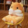 40x75cm Hamster Plüsch Sitzkissen Gelenkig Mit Reißverschluss Cartoon Tier Plüschtier Winter Warmes Kissen Stuhl Dekoration Geschenk
