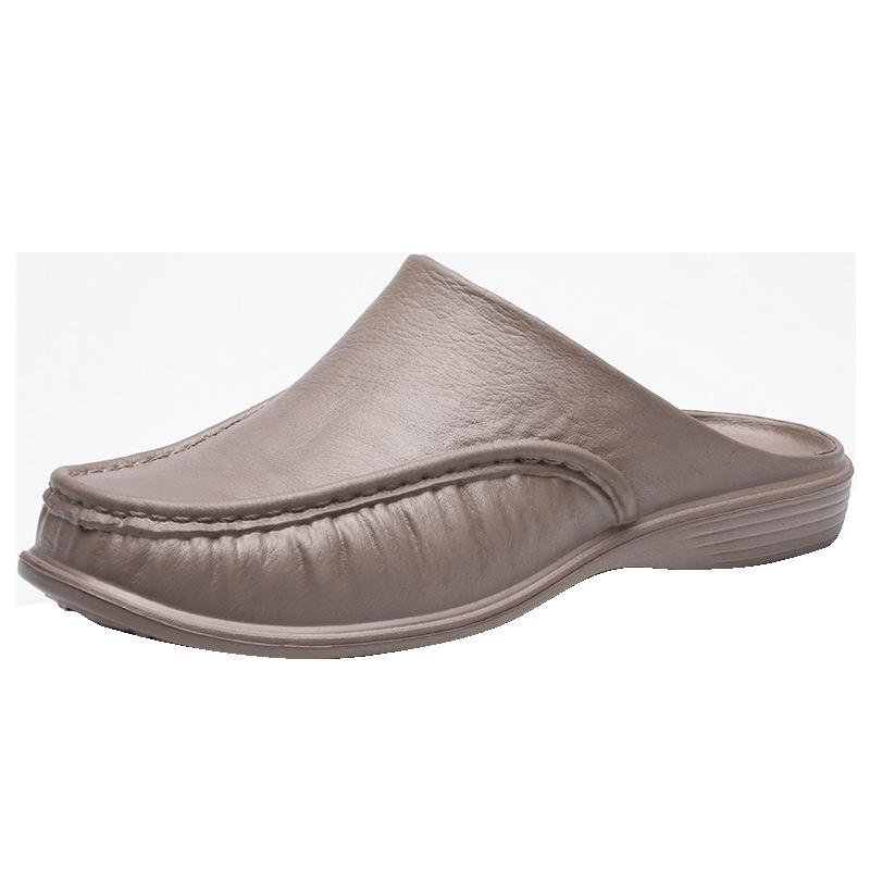 New Men's Fashion Sandals Non-slip Openwork Slippers Outdoor Beach Shoes Casual Lazy Shoes Outdoor Shoes Plus Size 40-47