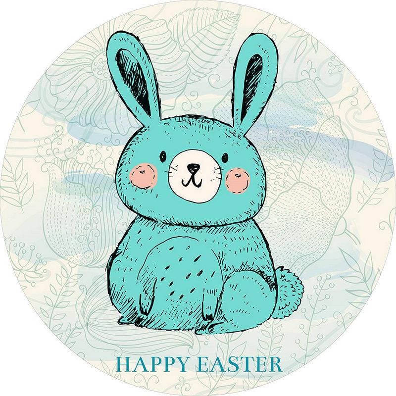 Cartoon Round Rugs for Living Room Fluffy Soft Plush Carpet Thickened Kids Bedroom Floor Mat Study Decor