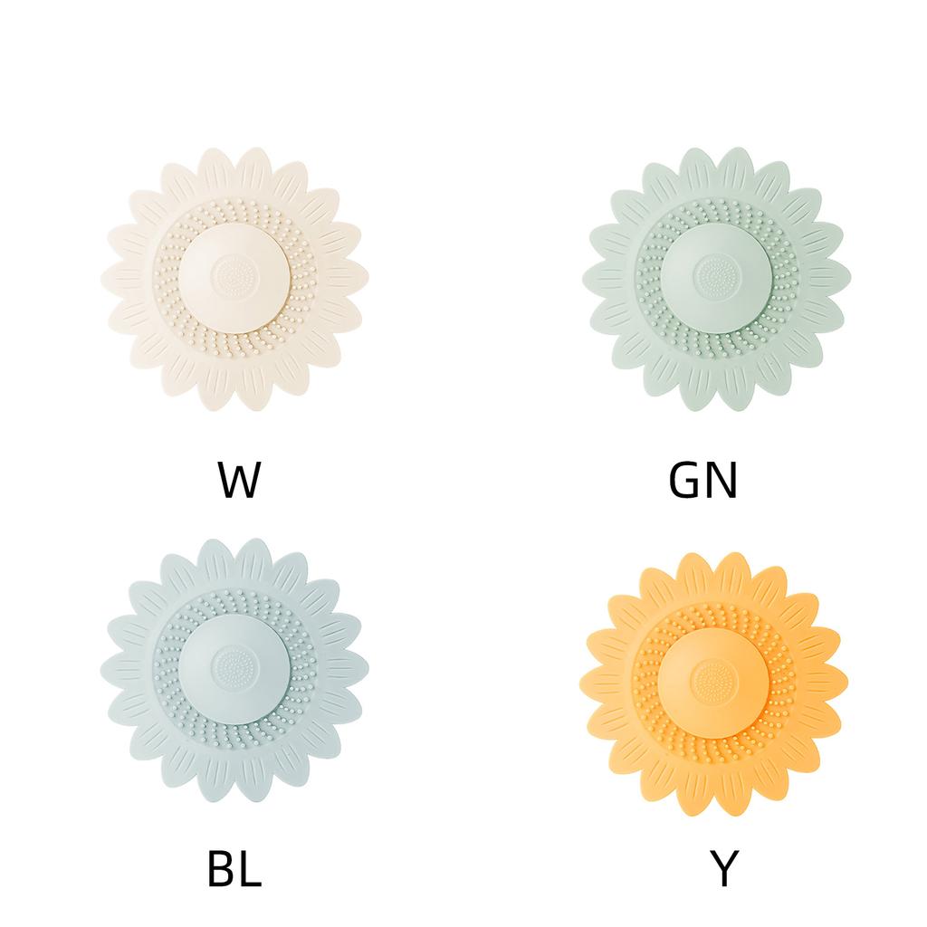 Waterproof Silicone Sink Plug Sink Drain Stopper Hair Stopper Bathtub Drainage Stopper Shower Drain Covers Protector