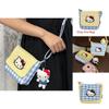 Cute Kitty Cat Small Shoulder Bag With Colorblock Nylon For Daily Use