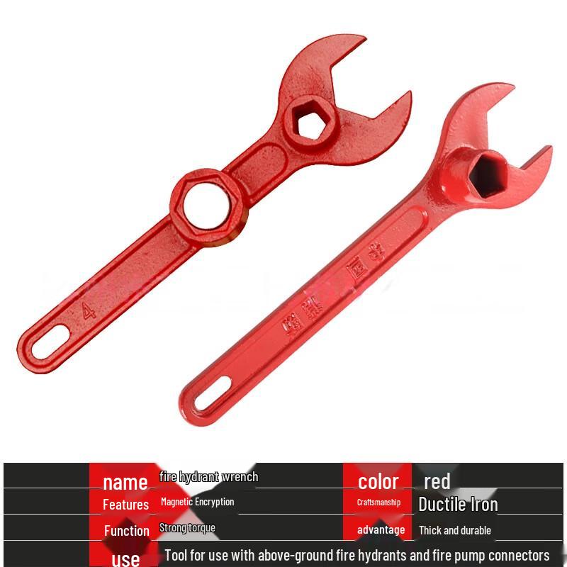 OLOMM Heavy-Duty Magnetic Outdoor Fire Hydrant Wrench