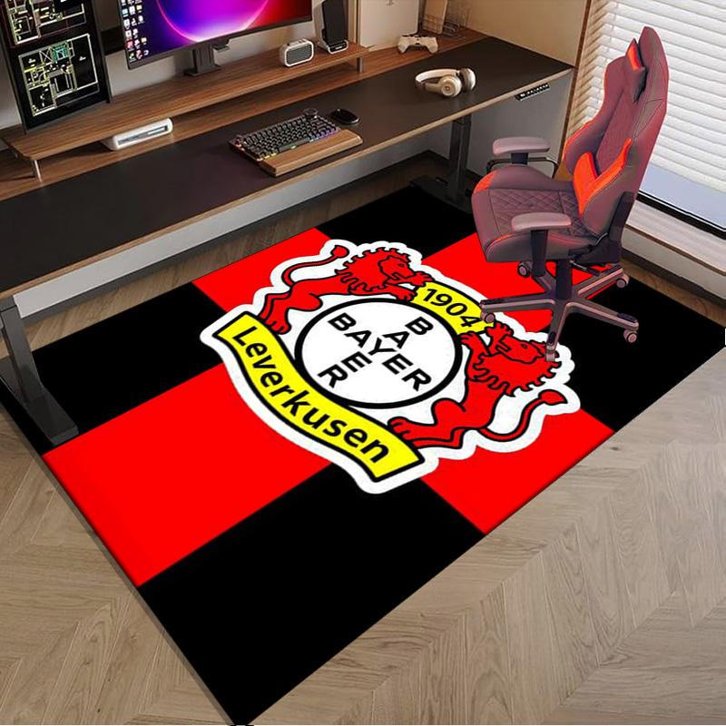 Football Club Emblem lion Carpet, Chair Rug,Rug for Office Bedroom living rooms, Doormat decor Fan Gift Christmas Gift