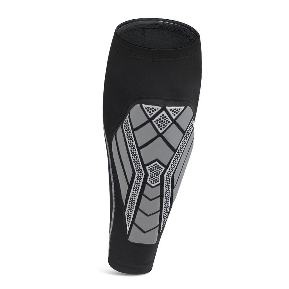 Leg Sleeve Football Socks Shin Pad Breathable Soccer Shin Guard Socks EVA Cushion Protection Guard for Beginner Or Elite Athlete