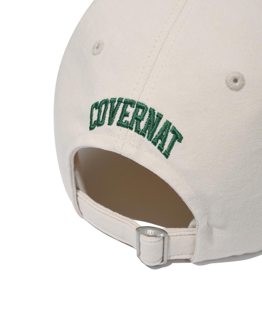 COVERNAT [Standard Fit] Small C Logo B.B. Cap Cream