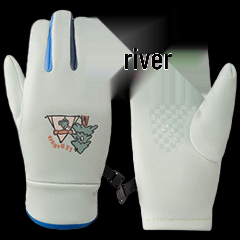 

Lemonkid Kids Waterproof Warm Outdoor Finger Gloves