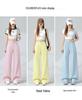 Blue High-Waisted Wide-Leg Jeans: Women's Slimming Loose Straight-Leg Pants, Spring 2026 New Style.