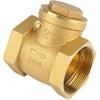 1pc DN50 Check Valve Brass Swing Non Return Valves 2" Female Thread Valve Tube Connector Tool Prevent Water Backflow