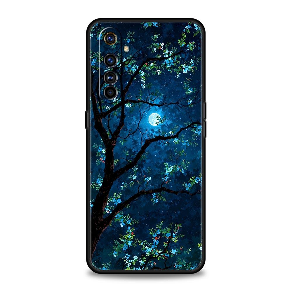 Fashion Tree Summer Flower Case For Realme 16 15T 14 13 12 11 10 4G 9 8 5G Pro Plus C21 C25 C35 GT5 GT3 GT2 Neo 2 3 3T 5 Cover