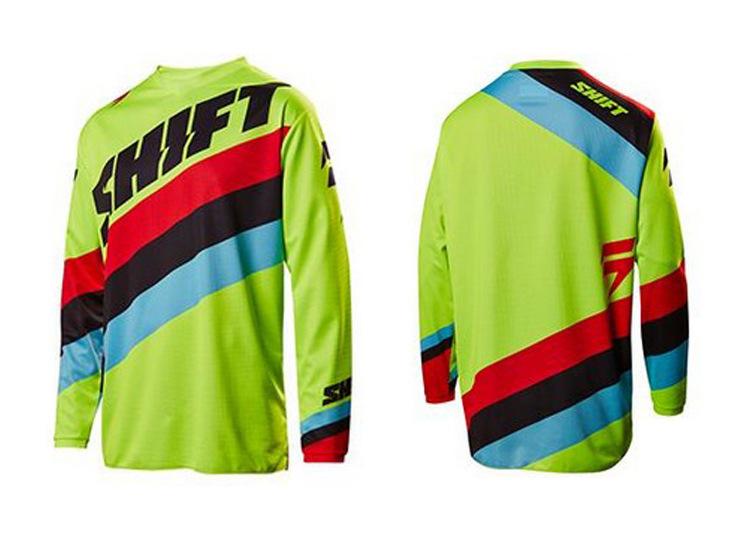 Nuovo completo da discesa per vendita diretta mountain bike, completo da ciclismo manica lunga estivo, maglietta da motocross fuoristrada