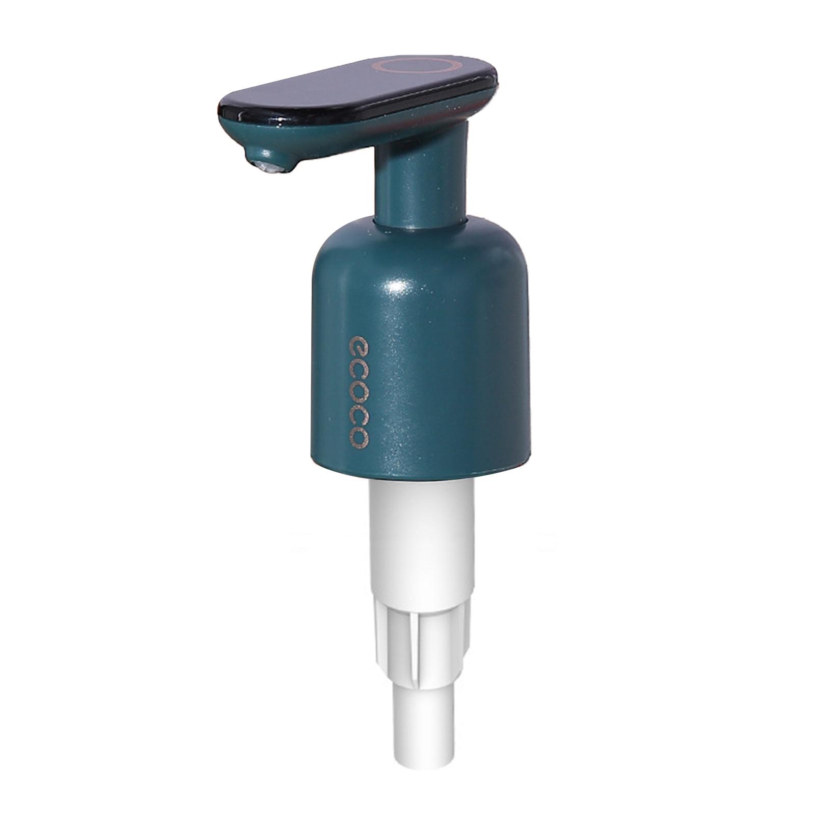 Kitchen Syrup Pump Liquid Dispenser Pump Heads Juice Bottle Pumps 3 Colors Choose for Regular Mouth Shampoo Shower Jar S зелёный