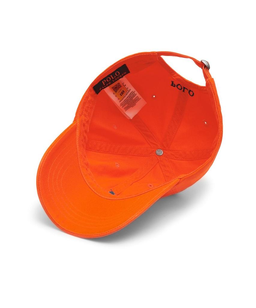 POLO RALPH LAUREN Cotton Chino Baseball Cap - Orange